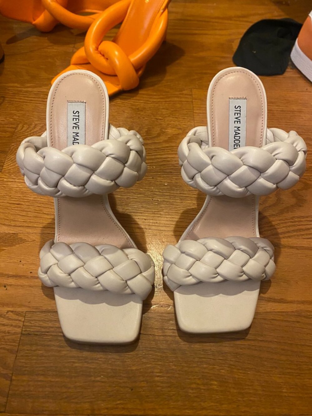 Steve Madden ~4in Heels, Size 10, Braided Pattern